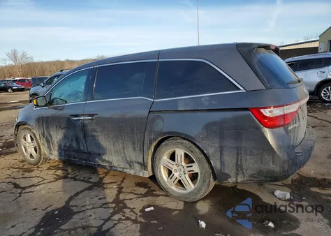 2012 Honda Odyssey Touring из США, поврежденный, VIN 5FNRL5H96CB082336